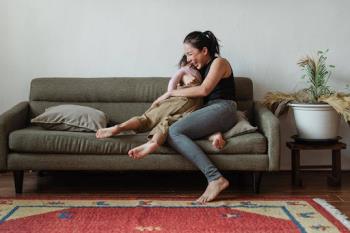 Family in Eudora hugging in comfort after Eudora Furnace service